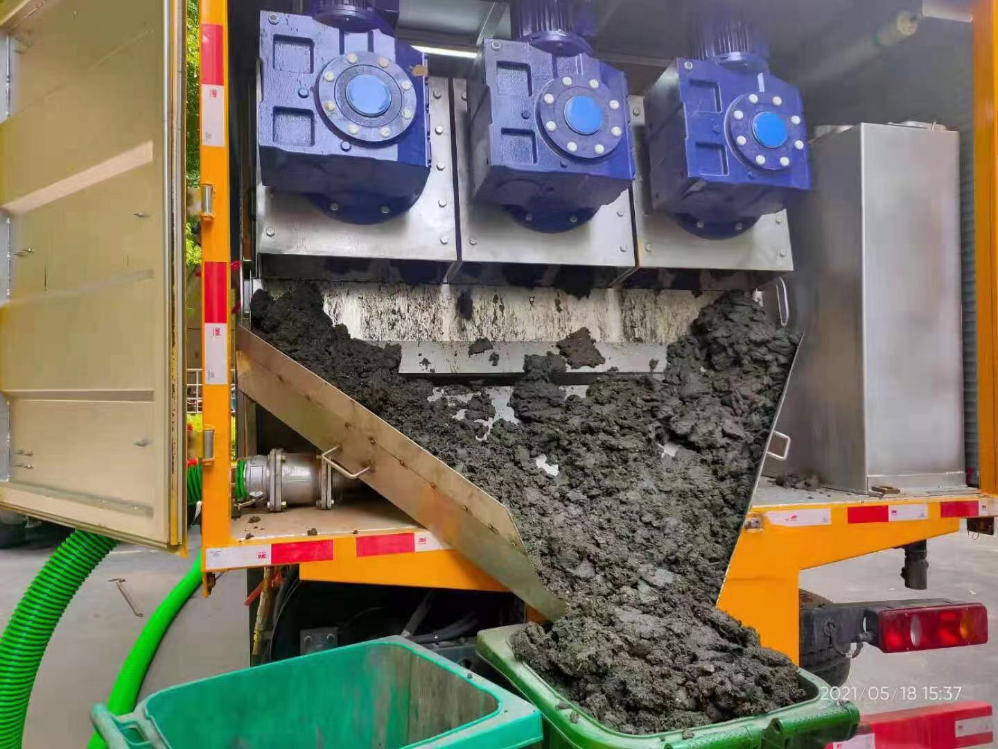 天桥化粪池清掏城市维护站-泥浆净化干湿分离处理